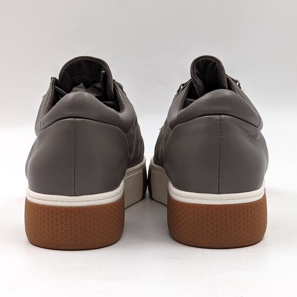 Caslon Women Andes Grey Granite Leather Walking lace-up sneaker size 8.5 - Picture 5 of 12